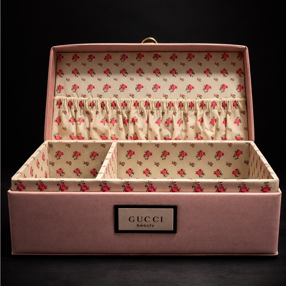 Gucci Blush Pink Floral Accessory Box